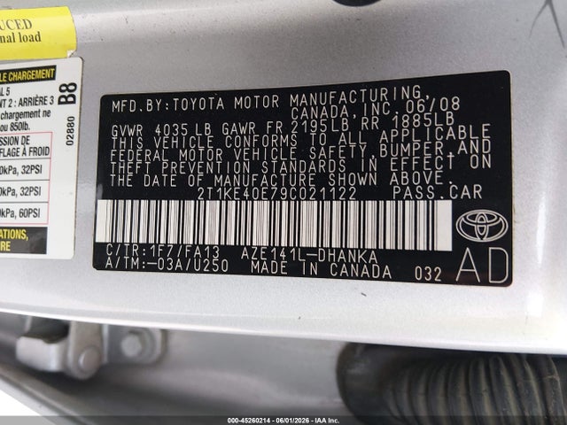 Toyota Matrix S
