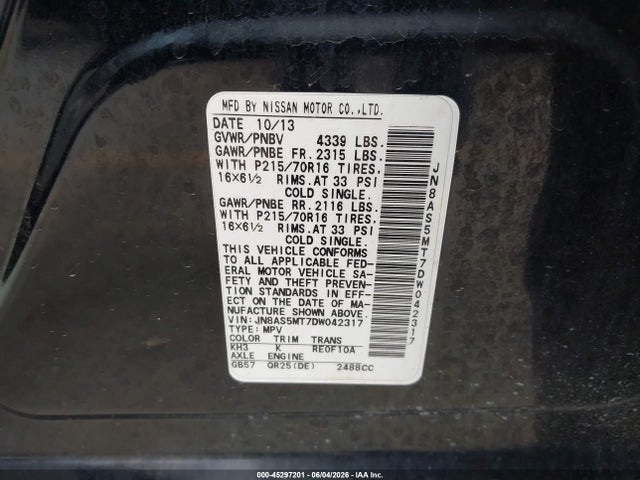 Nissan Rogue S