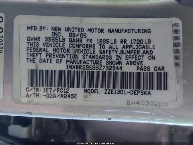 Toyota Corolla S