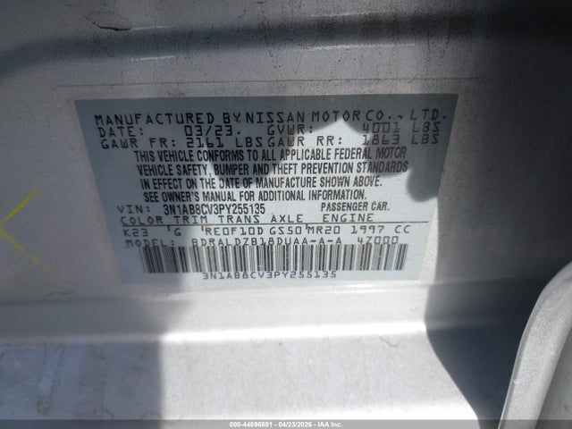 Nissan Sentra Sv Xtronic Cvt