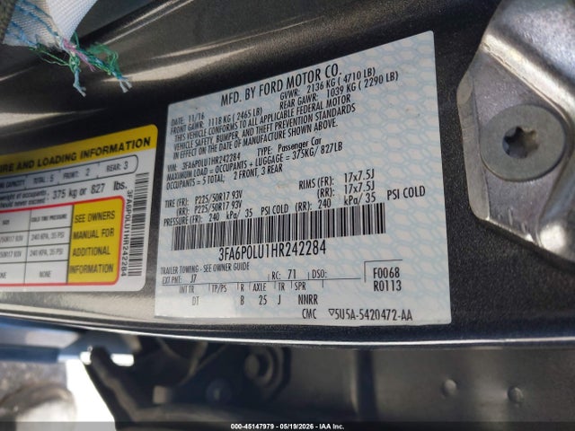 Ford Fusion Se