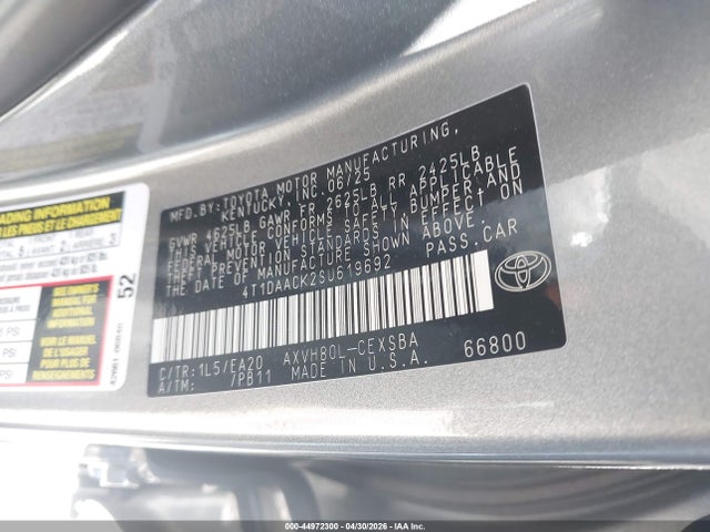 Toyota Camry Se