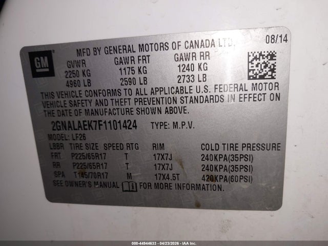 Chevrolet Equinox Ls