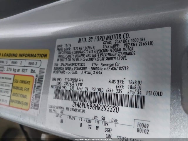 Ford Fusion Se