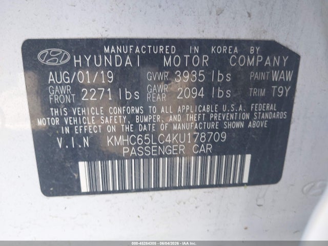 Hyundai Ioniq Blue