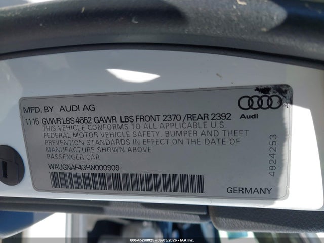 Audi A4 2.0t Premium