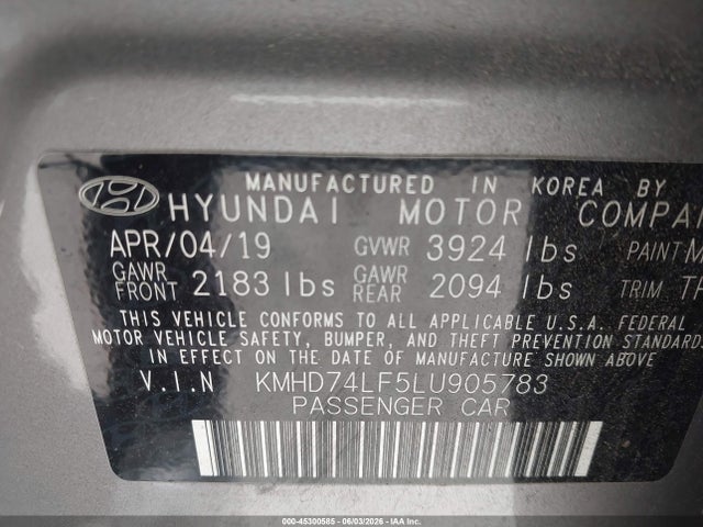 Hyundai ELANTRA Se