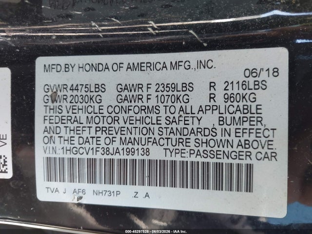 Honda Accord Sport