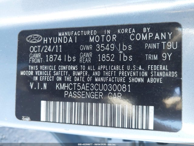 Hyundai ACCENT Gs