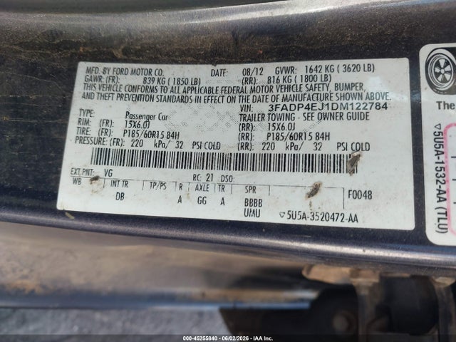 Ford Fiesta Se
