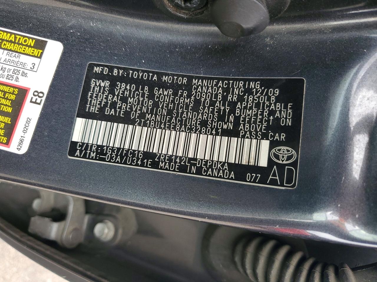 Toyota Corolla Le