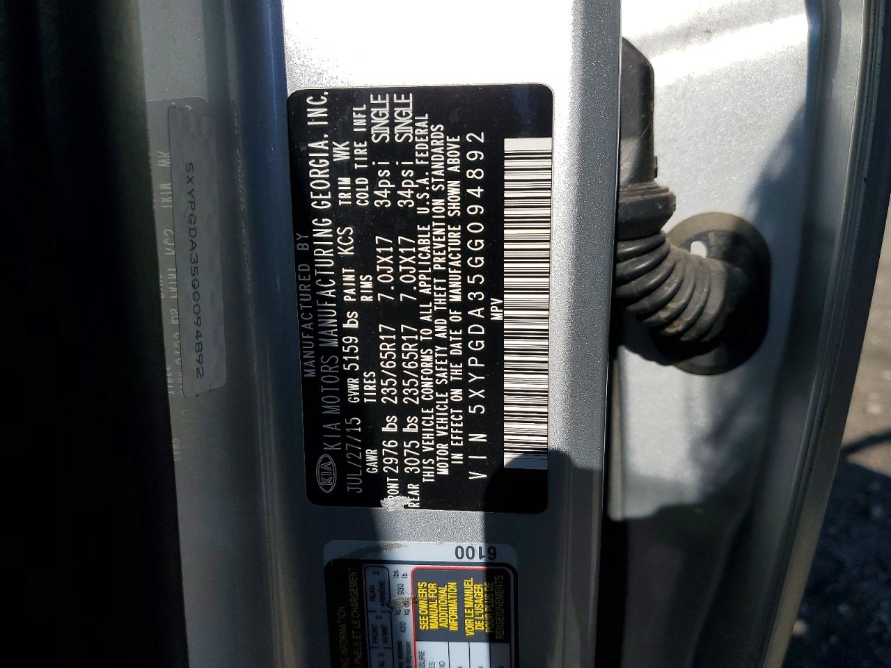 Kia Sorento Lx