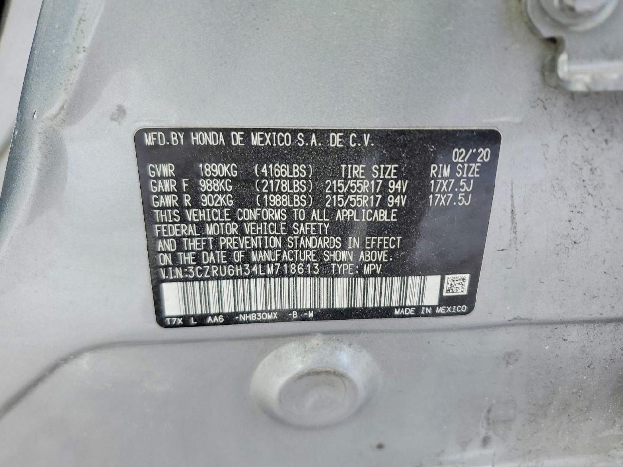 Honda HR-V Lx