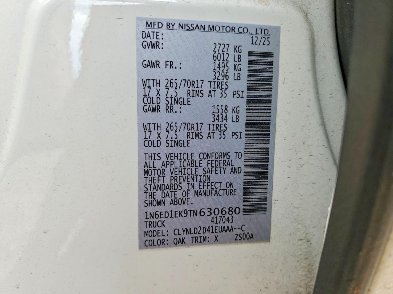 Nissan Frontier Pro-4x