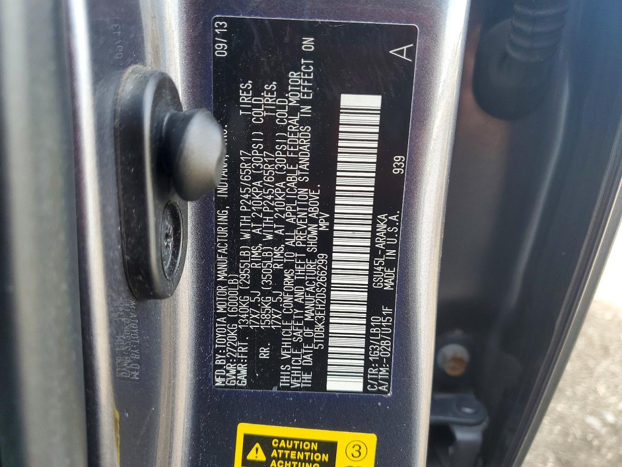 Toyota Highlander Se