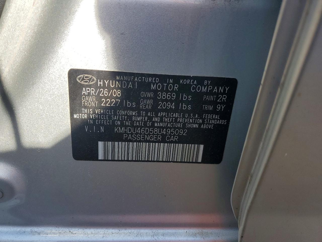 Hyundai ELANTRA Gls