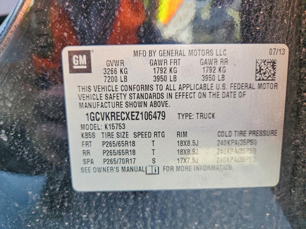 Chevrolet Silverado K1500 Lt