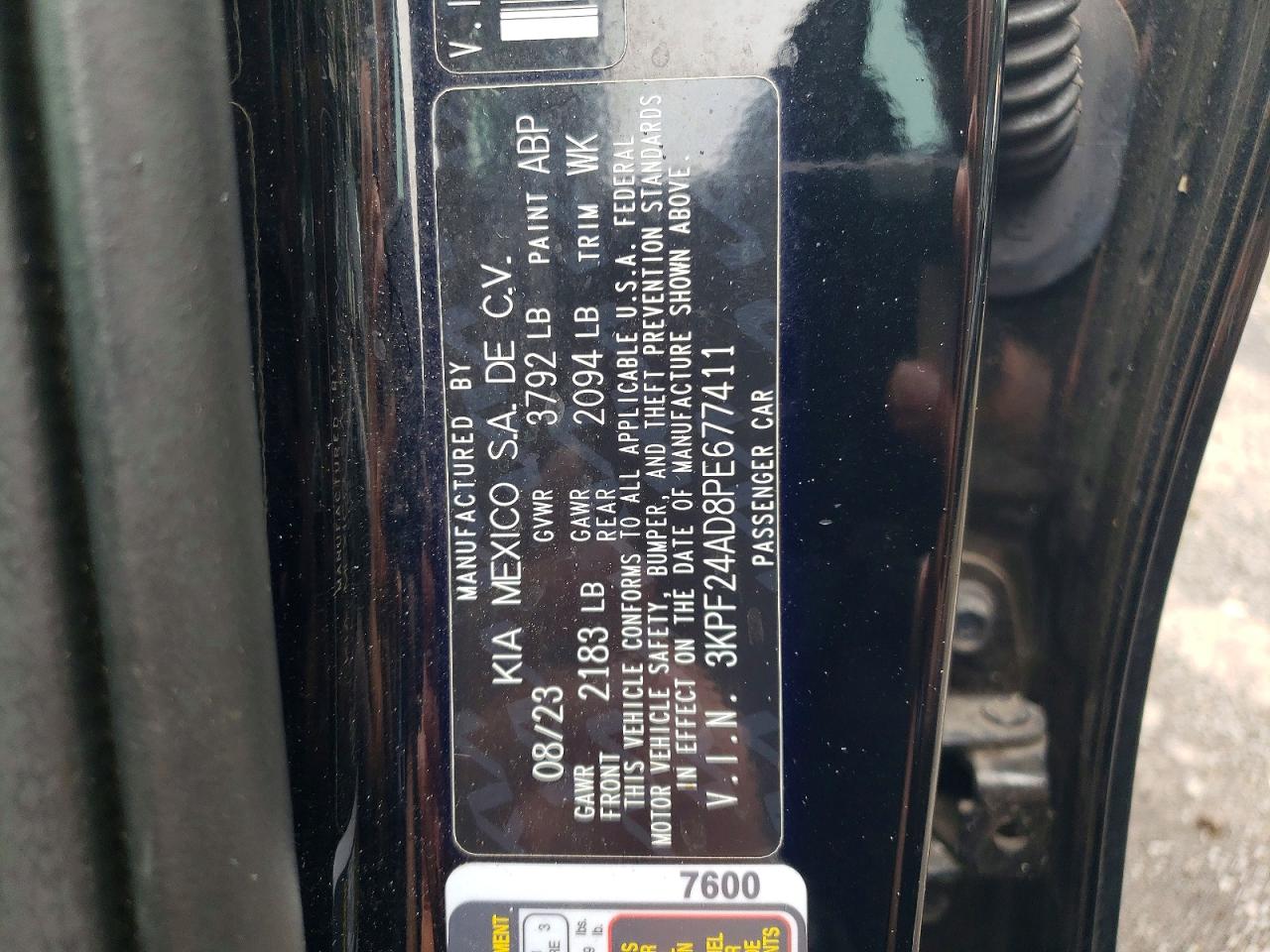 Kia Forte Lx