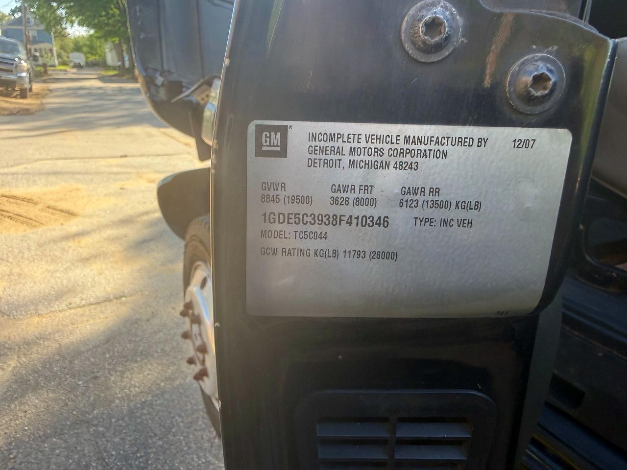 GMC C K R5500 C5c044