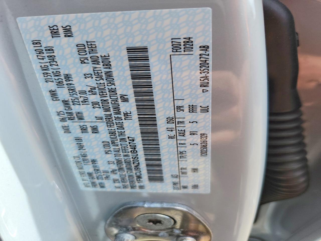 Ford Escape St Line Select