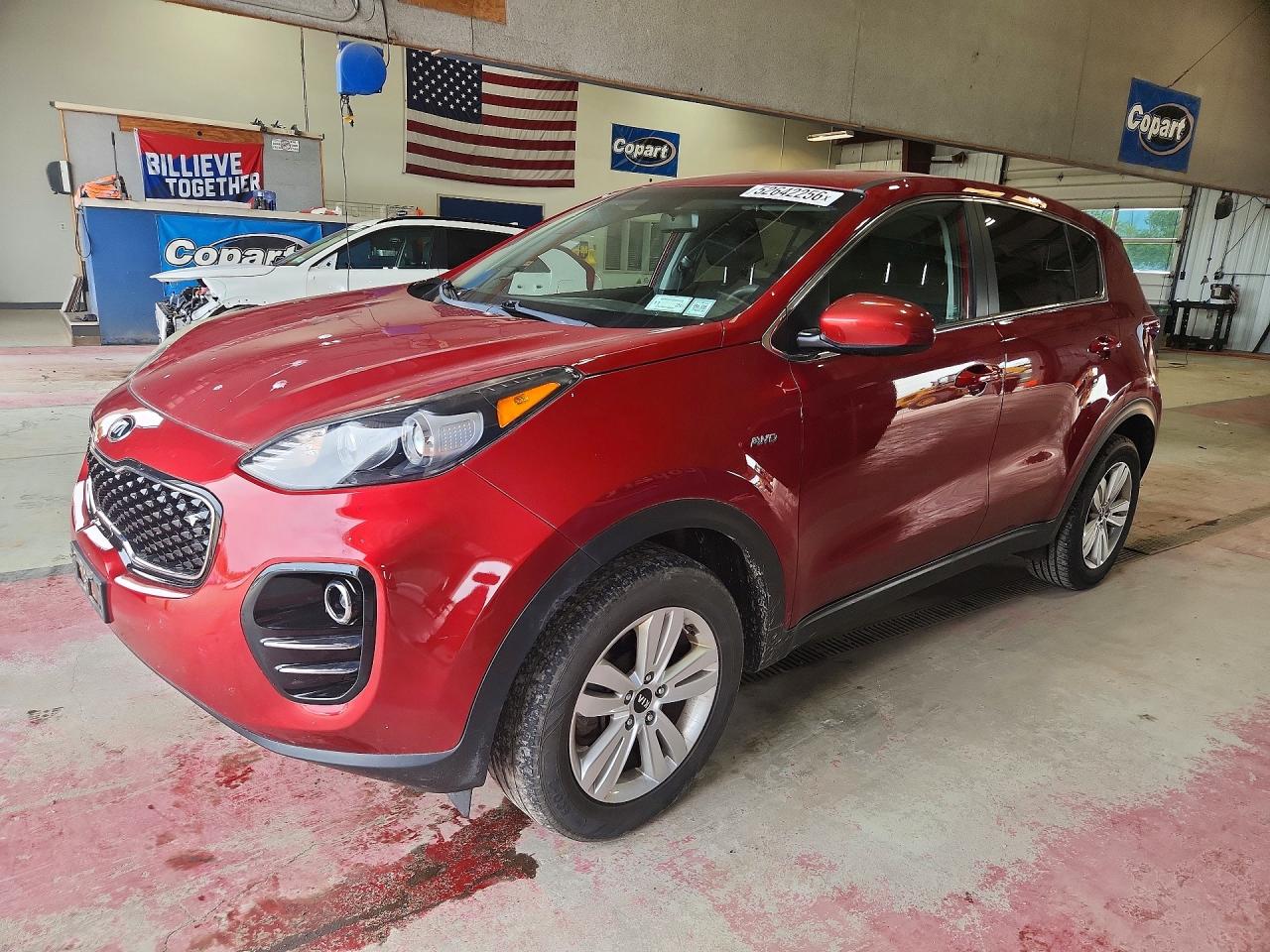 Salvage Kia Sportage Image