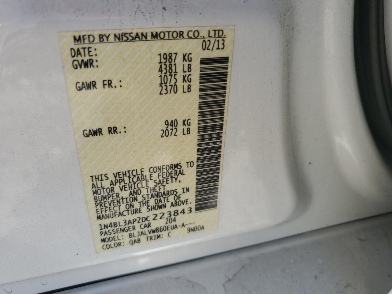 Nissan Altima 3.5s