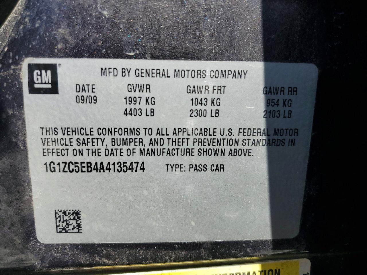 Chevrolet Malibu 1lt