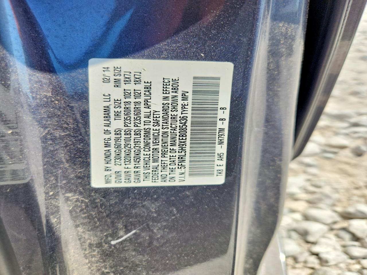 Honda Odyssey Touring
