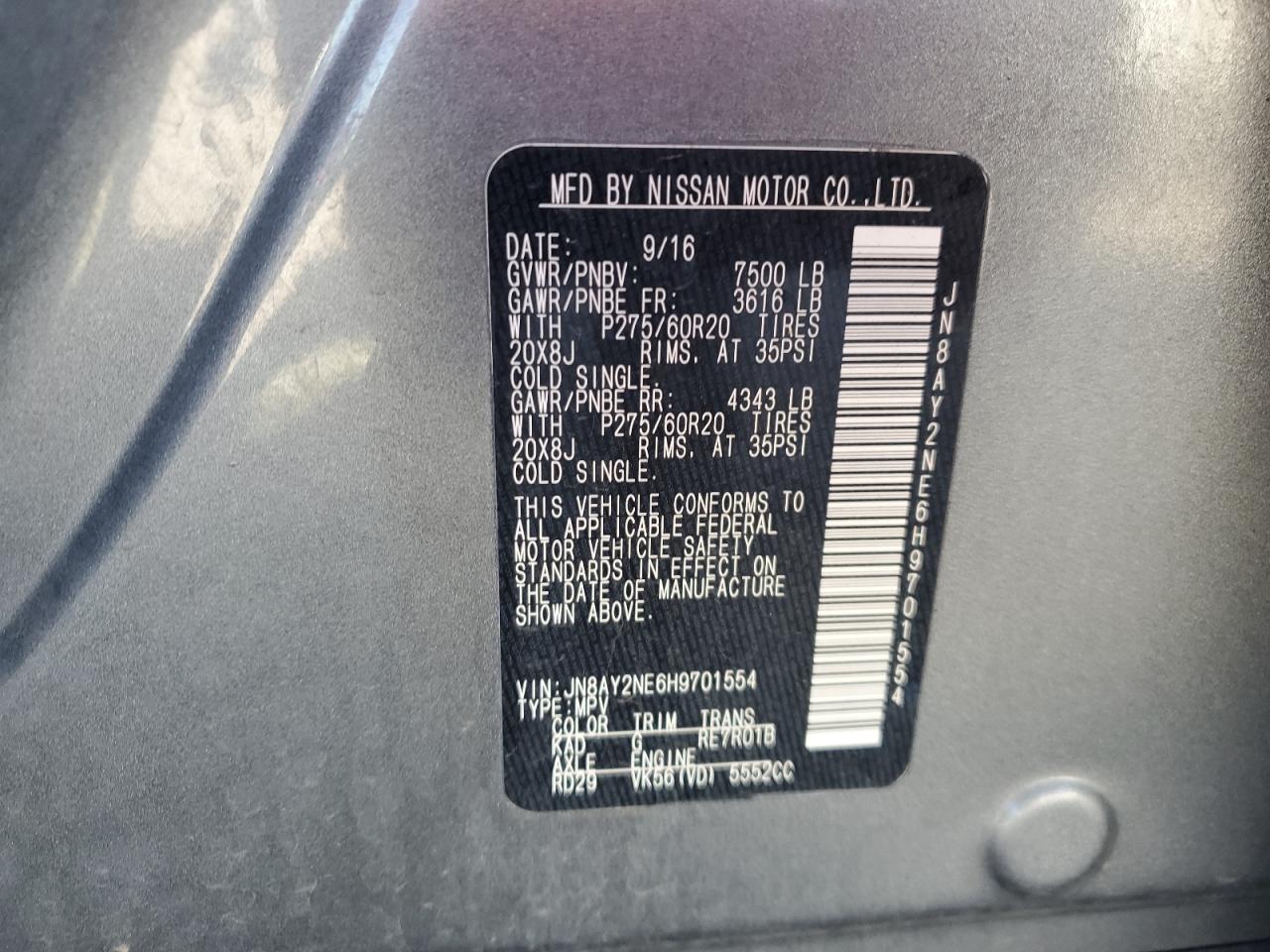 Nissan Armada Platinum