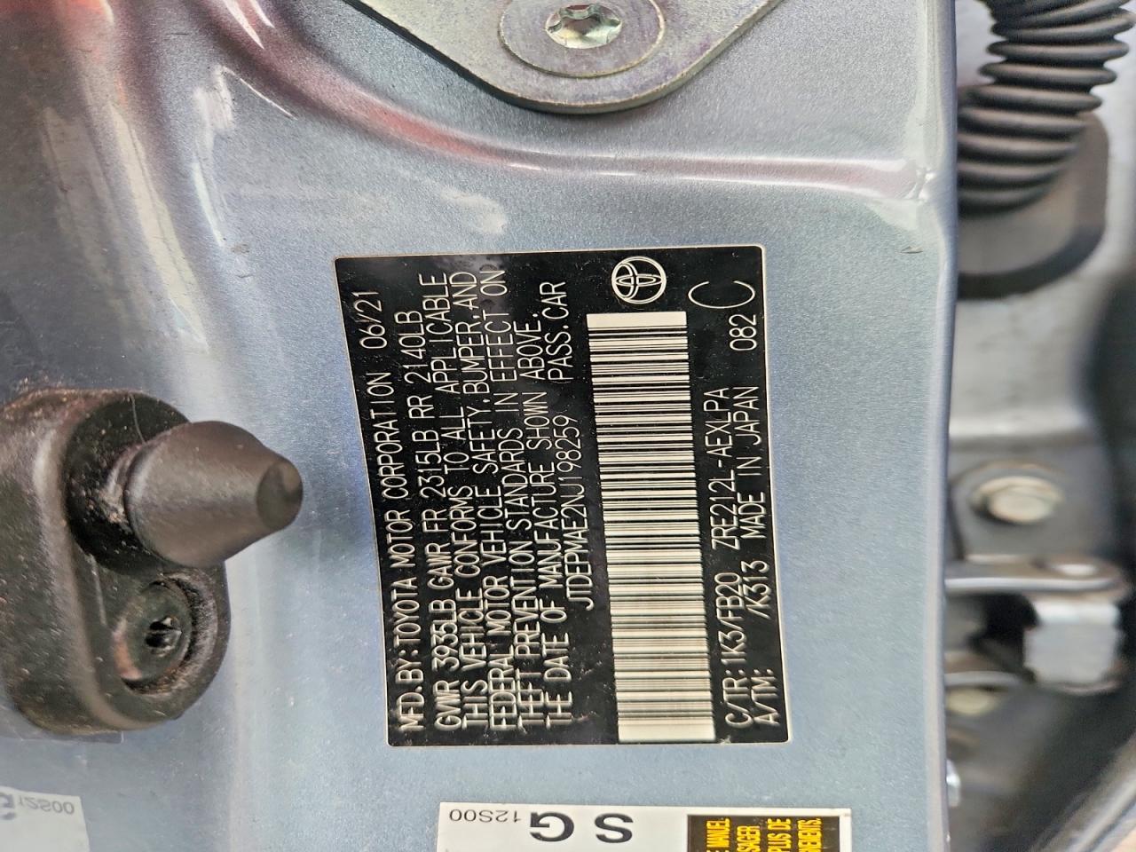 Toyota Corolla Le