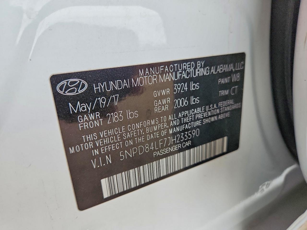 Hyundai ELANTRA Sel
