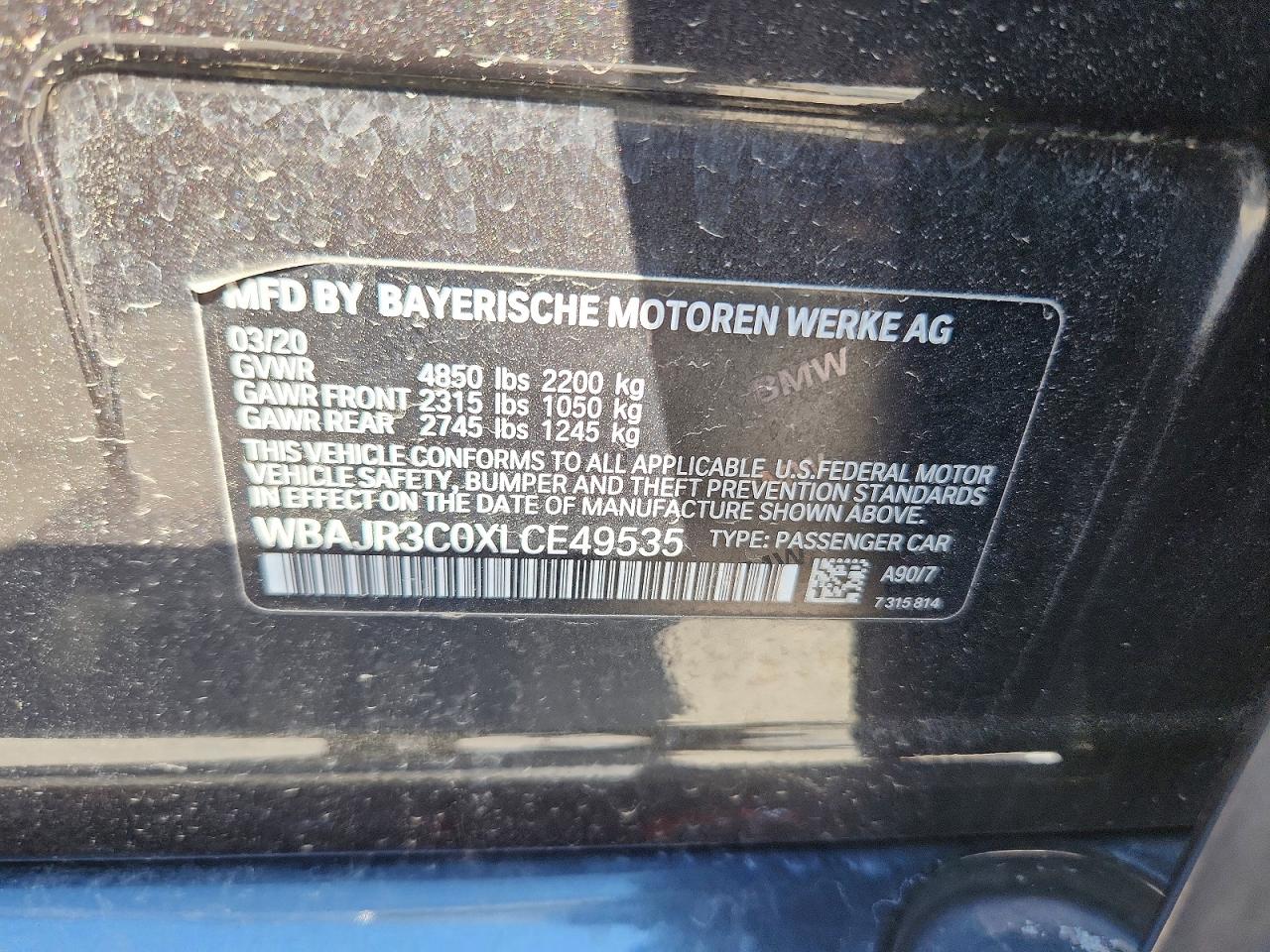 BMW 5 Series I