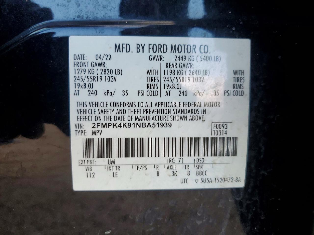 Ford Edge Titanium