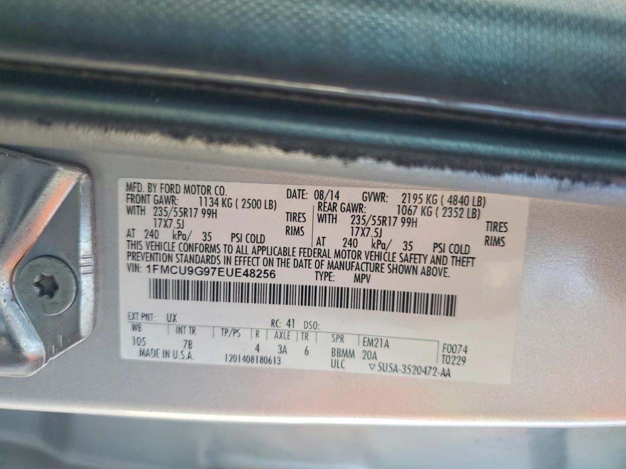 Ford Escape Se