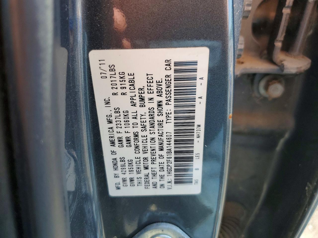 Honda Accord Se