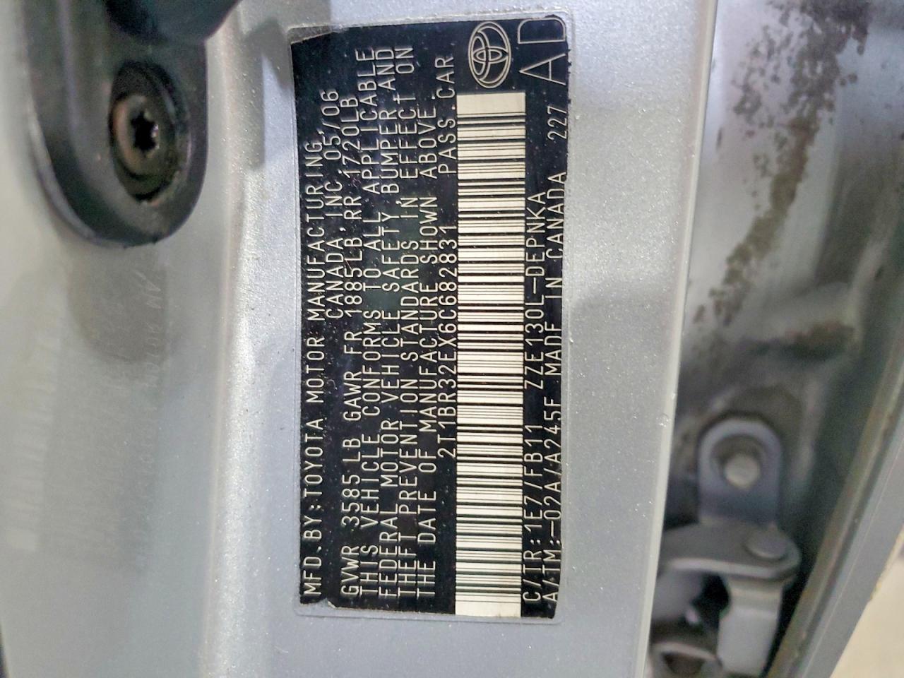 Toyota Corolla Le