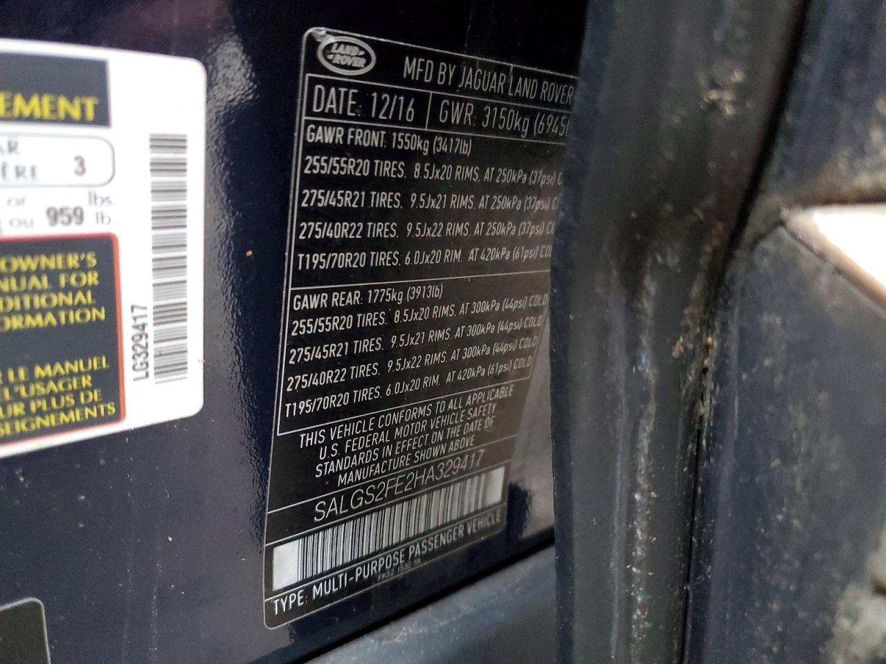Land Rover Range Rover Supercharged