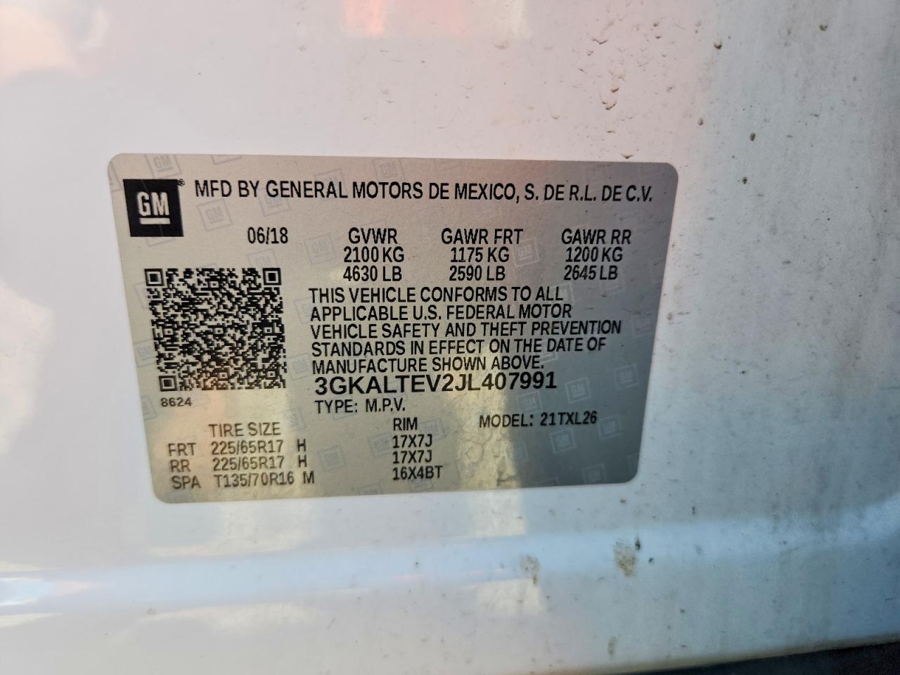 GMC Terrain Sle