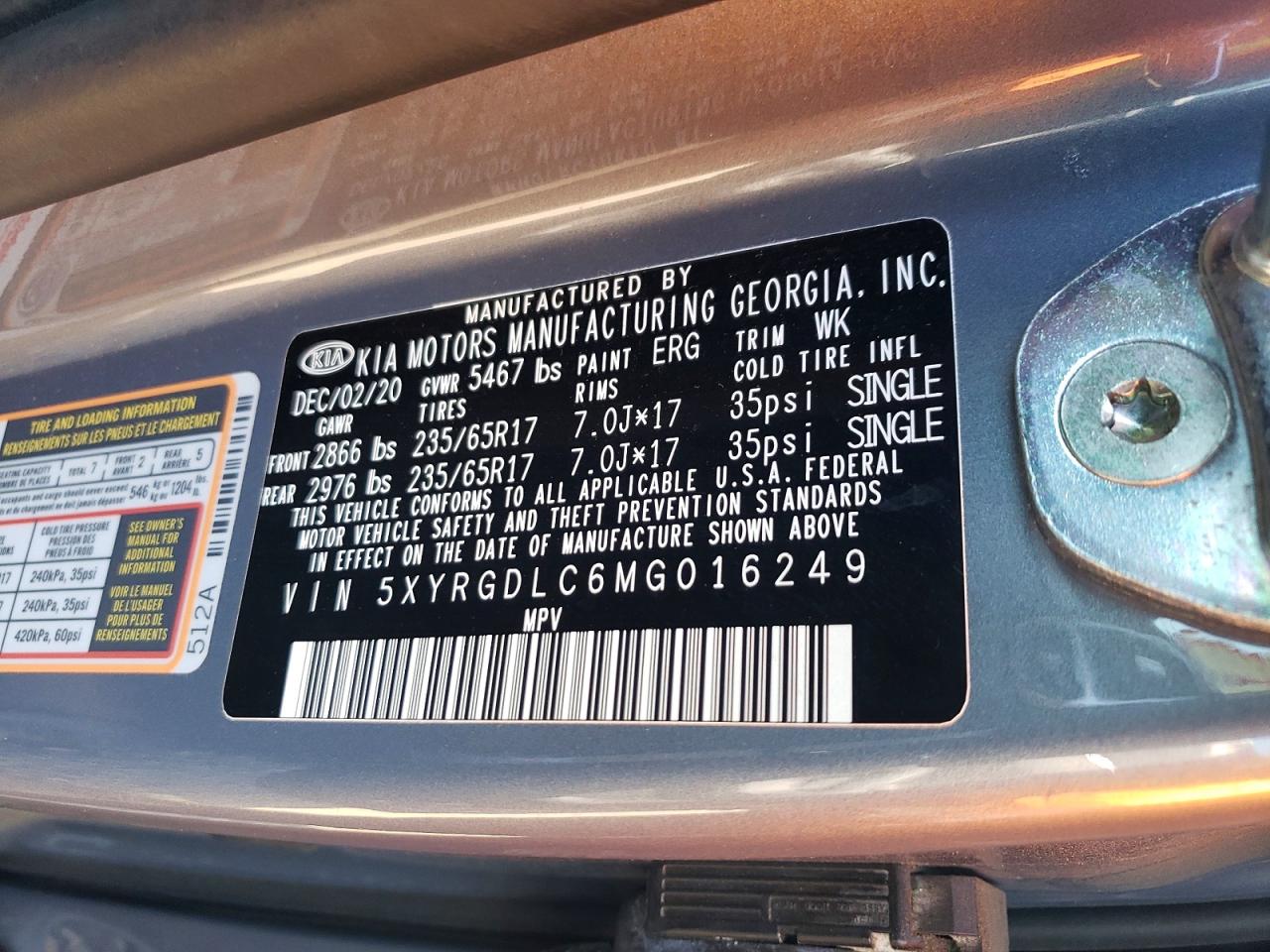 Kia Sorento Lx