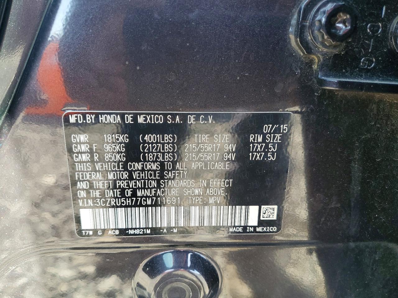 Honda HR-V Exl