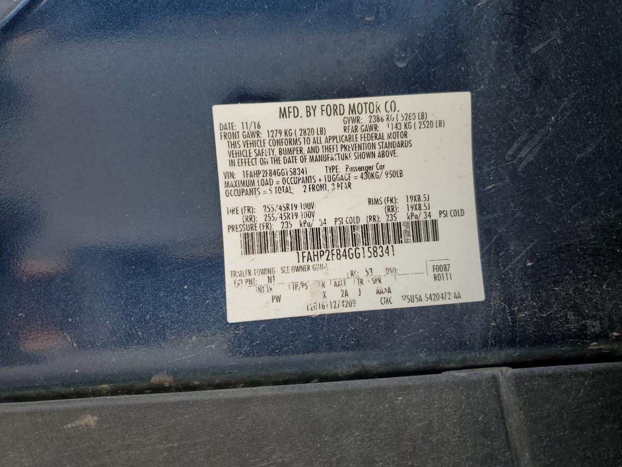 Ford Taurus Limited