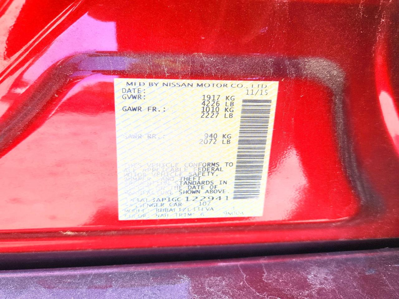 Nissan Altima 2.5 Sl