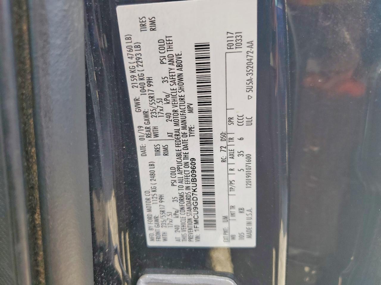 Ford Escape Se
