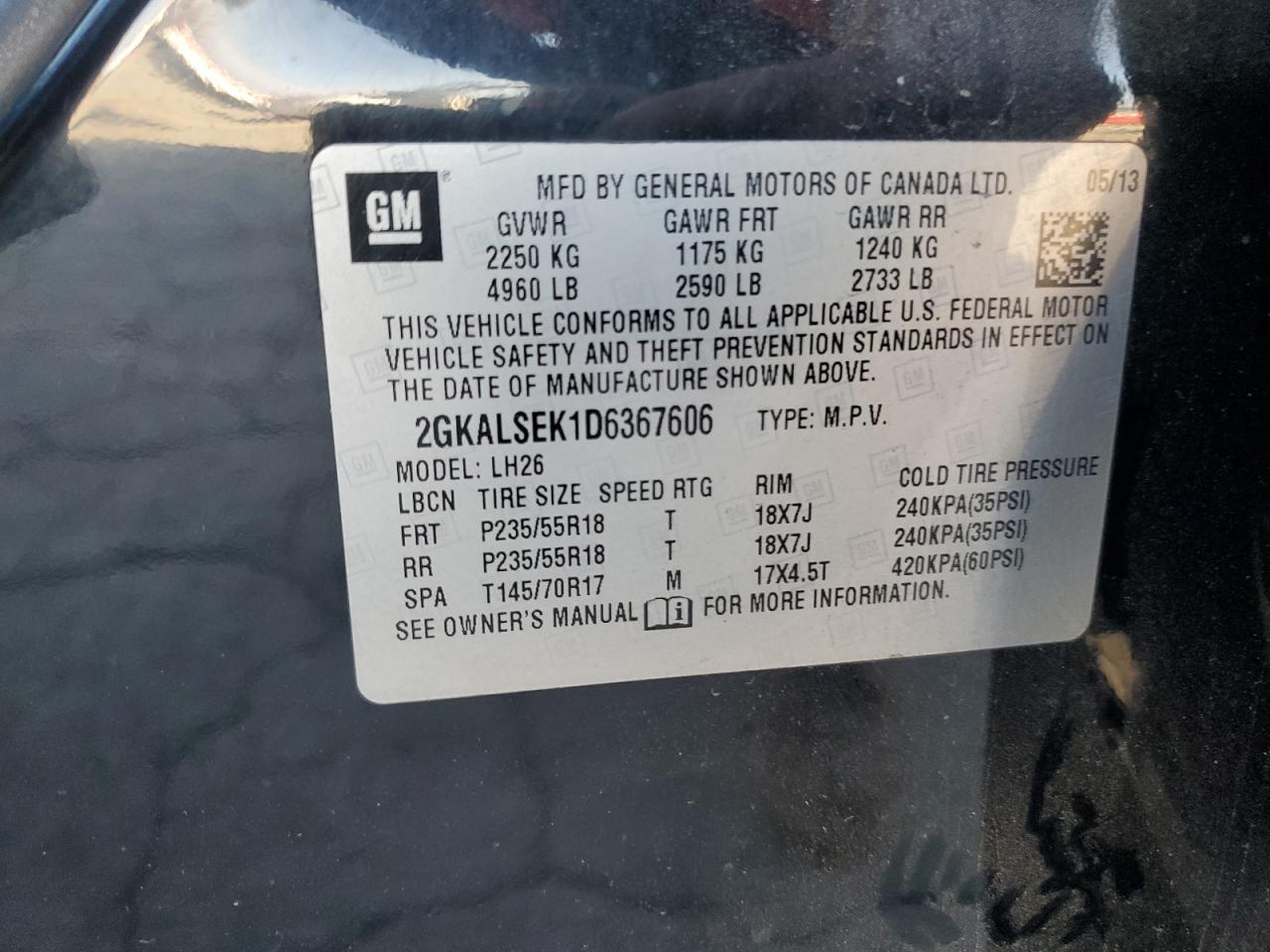GMC Terrain Sle