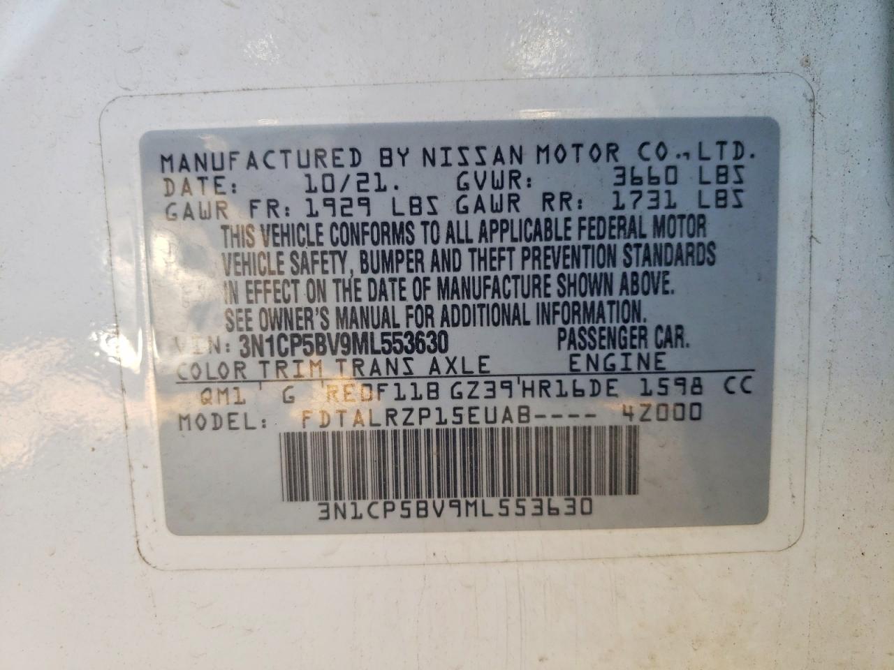 Nissan Kicks S