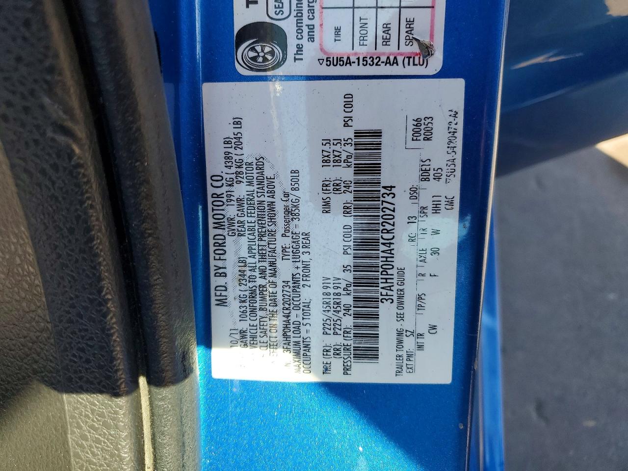 Ford Fusion Se