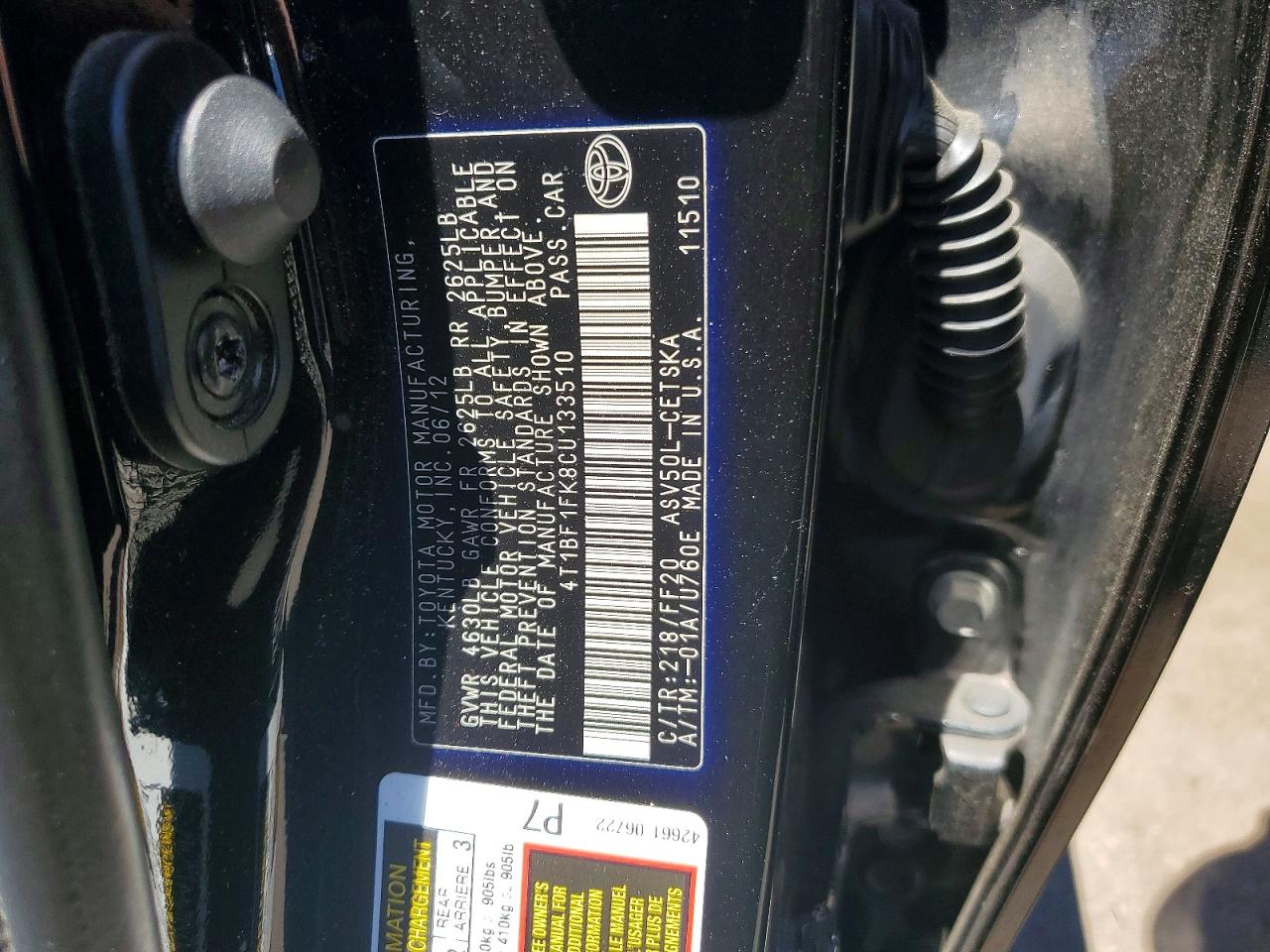 Toyota Camry Se