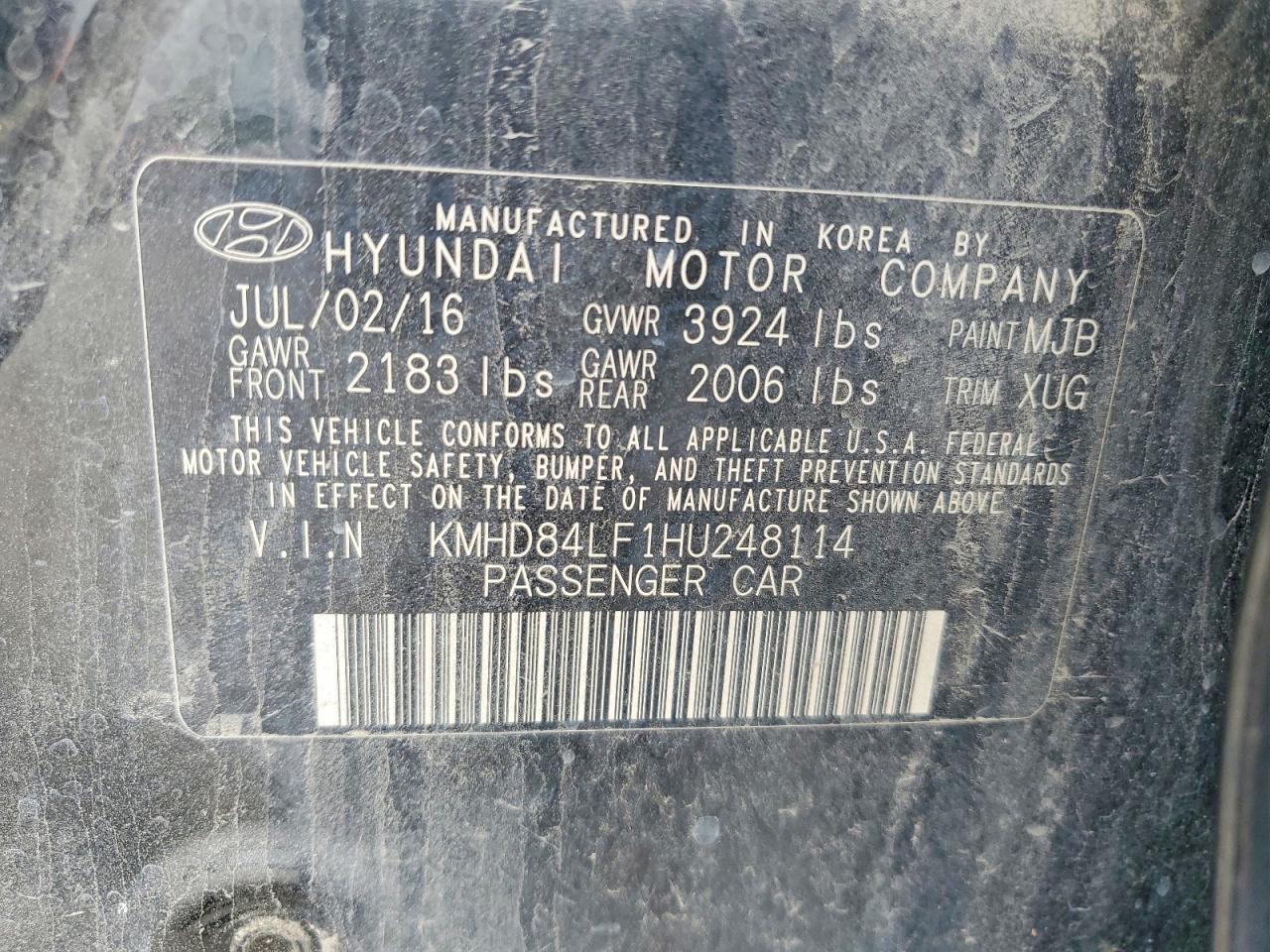 Hyundai ELANTRA Value Edition