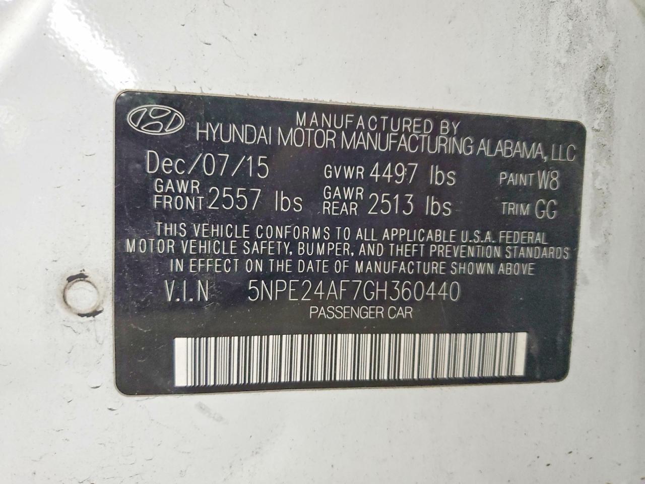 Hyundai SONATA Se