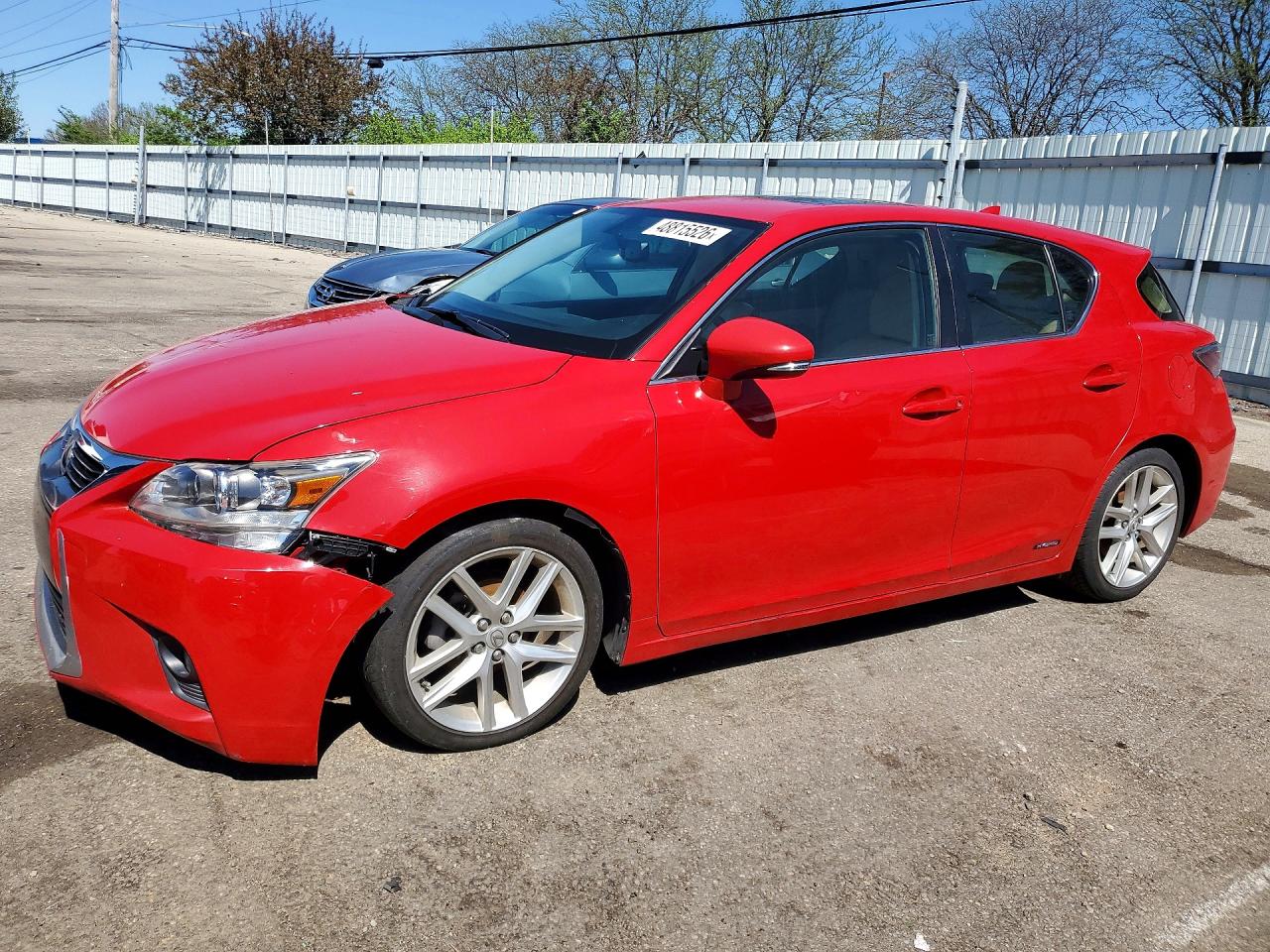 Salvage Lexus Ct Image